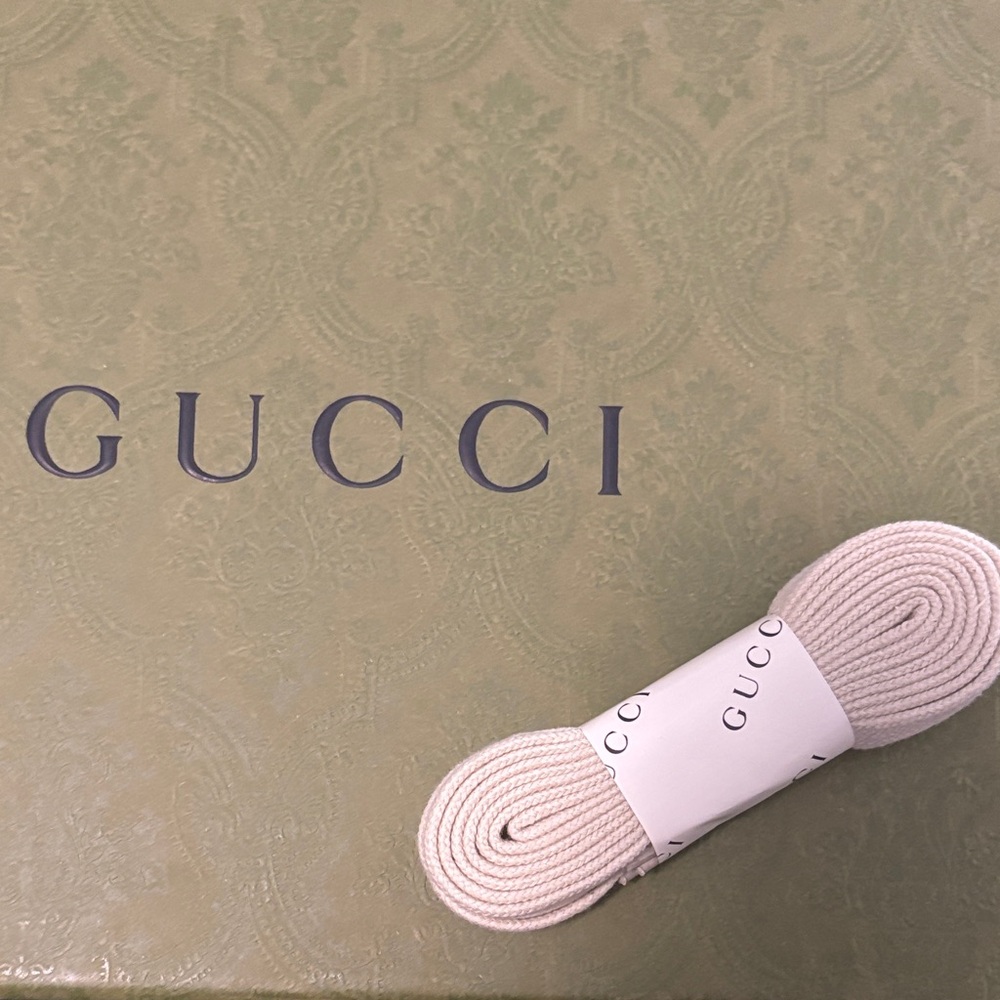 Gucci Cream Shoelaces